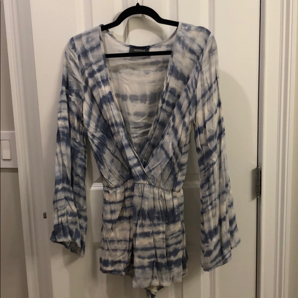 Tie dye romper